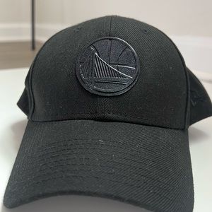 New Era NBA 9Forty San Francisco Golden State Warriors Black Spark Snapback Hat